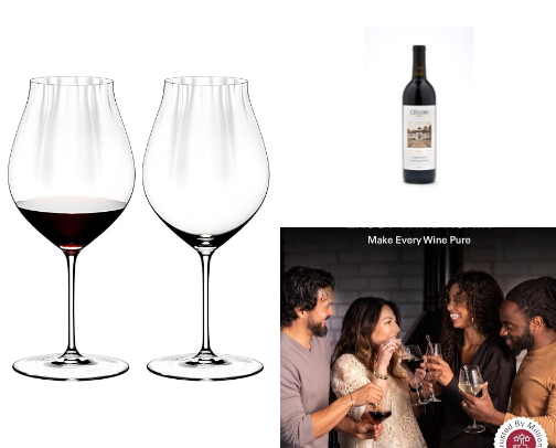 Sip in Style: Exceptional Wines for Every Occasion. cover photo collage