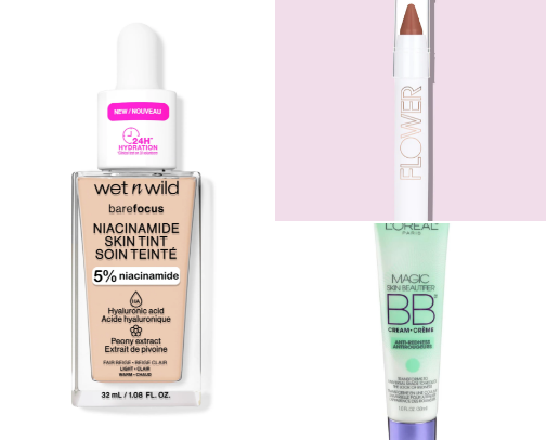 everyday affordable makeup cover photo collage