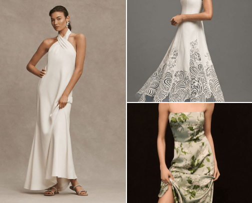 The most beautiful collection of formal dresses - by Anthropologie cover photo collage
