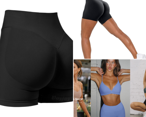 Cute Affordable Athletic Wear cover photo collage