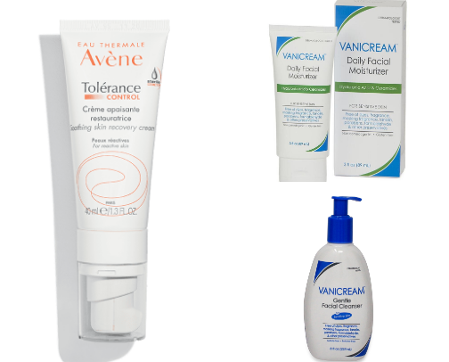 Cleansers and Moisturizers I love for my Dry/Sensitive Skin cover photo collage