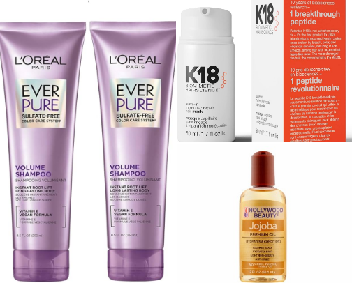 Hair Care Routine - low porosity, fine hair cover photo collage