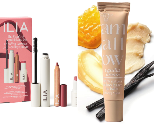 Organic Beauty Products cover photo collage
