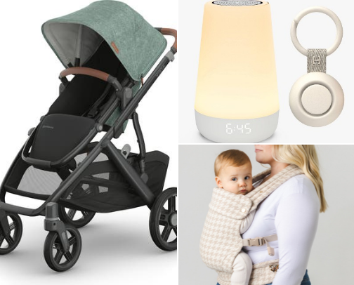 Must-Have First Time Mom Baby Items cover photo collage