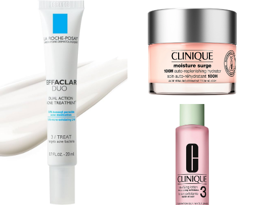 Skincare cover photo collage