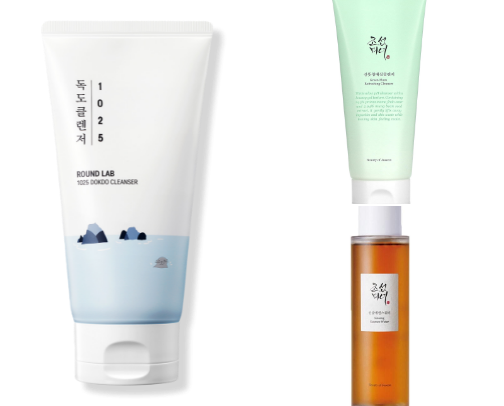 My Korean Morning Skincare Routine for Fresh, Glowy Skin ✨ cover photo collage