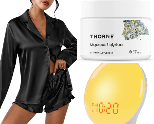 That Girl Sleep Essentials cover photo collage