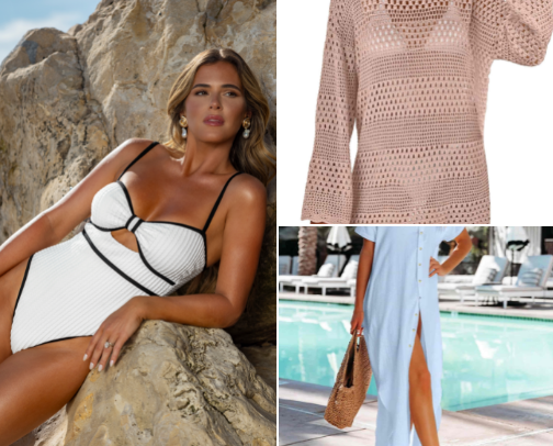 Curvy girl friendly finds for summer cover photo collage