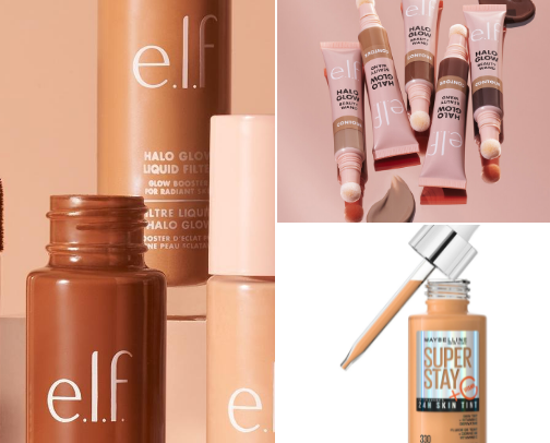 Save money and maintain quality with these skincare and makeup products. cover photo collage