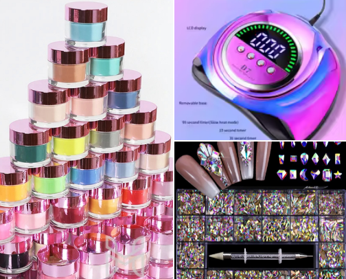 ✨ Top Must-Haves for Your Nail Kit  ✨ cover photo collage
