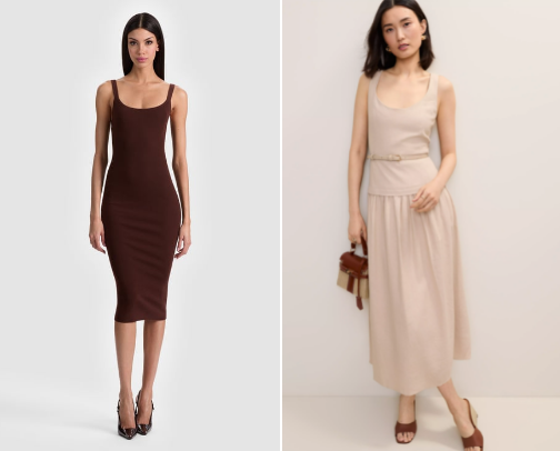 Timeless Casual & Semi-Formal Dresses for Effortless Days cover photo collage