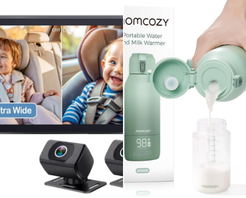 Car Essentials for Moms of 2 Under 2: What I Always Keep in My Car cover photo collage