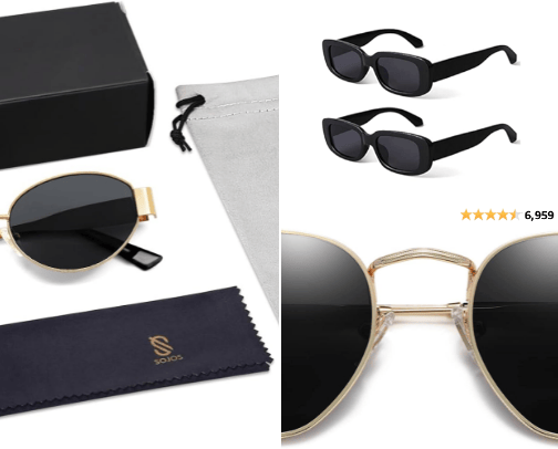 Sunglasses cover photo collage
