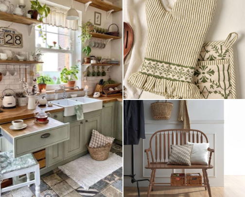 Your Modern Cottage Core Home cover photo collage
