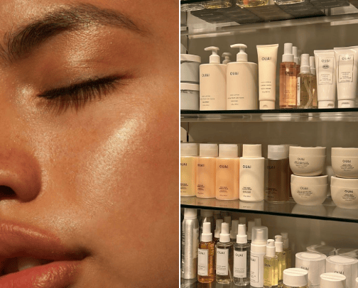 Skin care cover photo collage