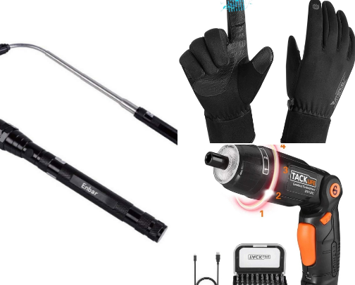 Stocking Stuffers for the Dad Who Already Has Everything (Except These)! cover photo collage