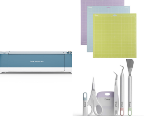 Cricut Starter Kit cover photo collage