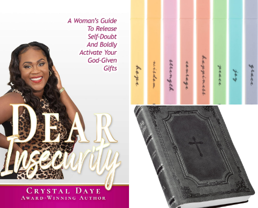 “Faith Girl Self-Care & Healing Essentials cover photo collage