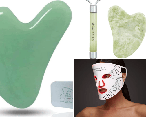 Skincare Tools cover photo collage