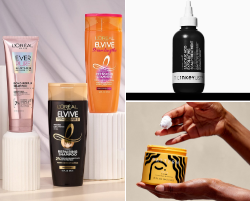 favorite hair products (wavy) cover photo collage