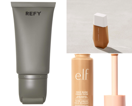 Glowy coverage makeup routine💄 cover photo collage