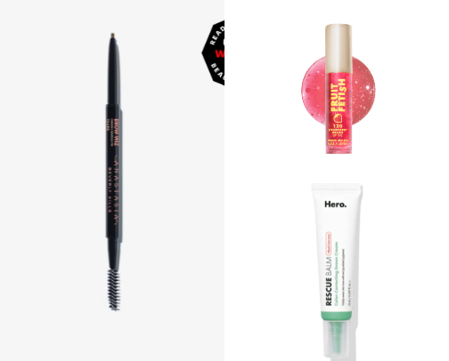 What you’ll find in my makeup bag cover photo collage