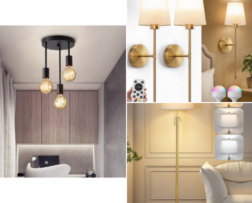 ✨ Mis Lámparas Favoritas de Amazon cover photo collage