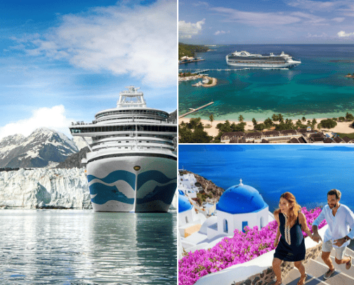 Travel cover photo collage