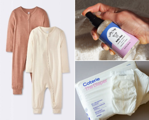 My 0–6 Month Baby Must-Haves as a First-Time Mom🩵✨ cover photo collage
