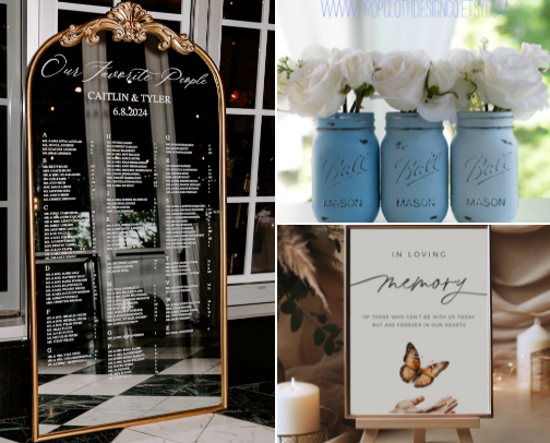 My Wedding Faves as a Non-Engaged GF cover photo collage