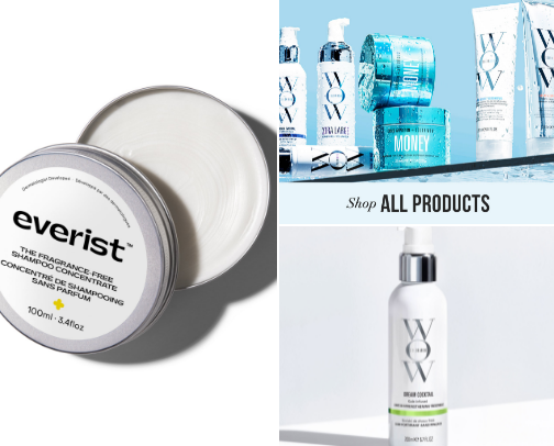 Hair Prodcuts for the Fine/Thin Haired Girlies cover photo collage