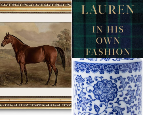 Ralph Lauren Inspired Home Decor cover photo collage