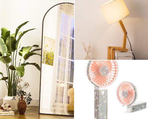 Accent and functional decoration for any room. cover photo collage