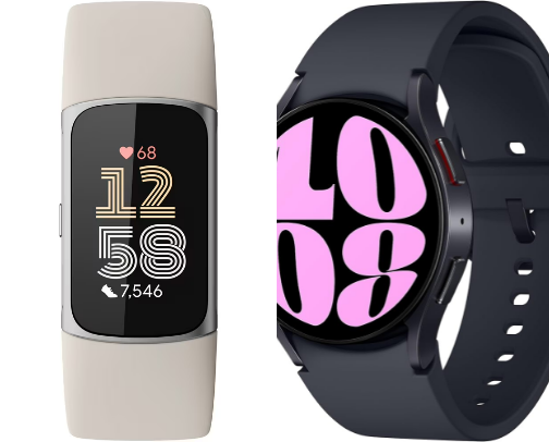 Fitbit Charge 6 Fitness Tracker cover photo collage