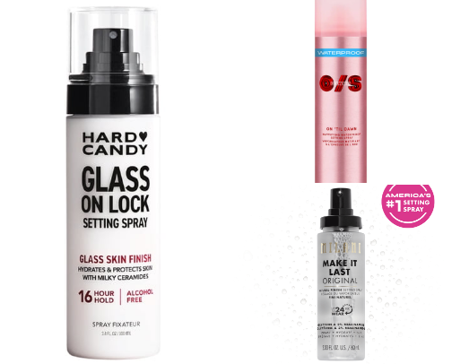 Summer-Proof Setting Sprays cover photo collage
