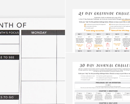 Plan it Out With Passion cover photo collage