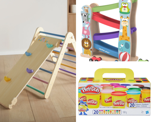 Business mum toddler activities for learning and play as a working mum cover photo collage