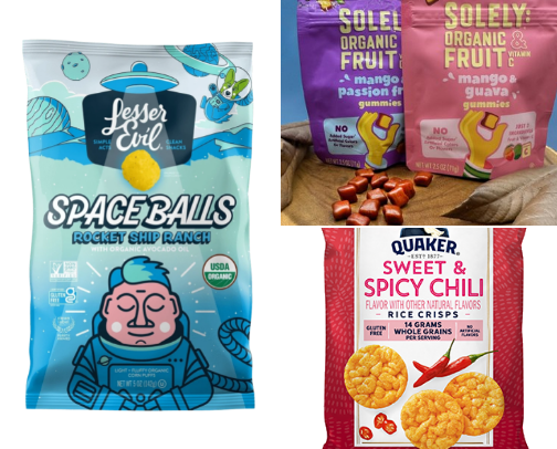 Clean skinny snacks HELLO cover photo collage