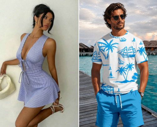 “Shein Summer Aesthetic 2026 🌴☀️ cover photo collage