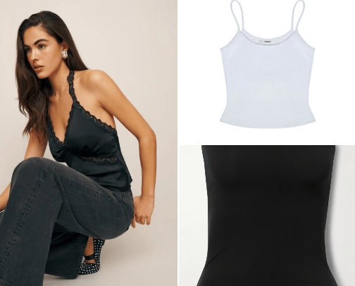 tops 𖦹 ☼ ｡˚ cover photo collage