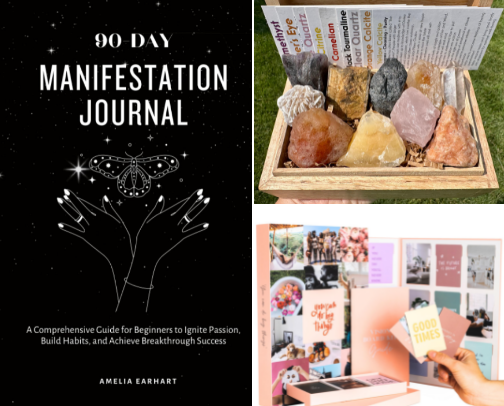 ✨ Top 10 Law of Attraction Tools That Changed My Life cover photo collage