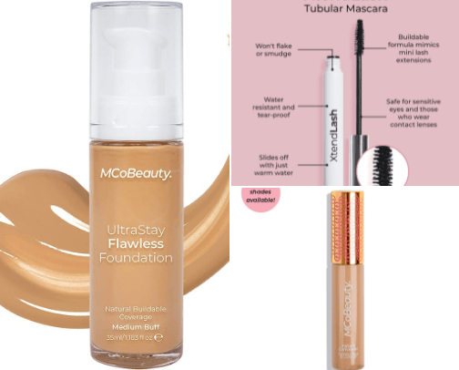 Beauty and skincare products I love cover photo collage