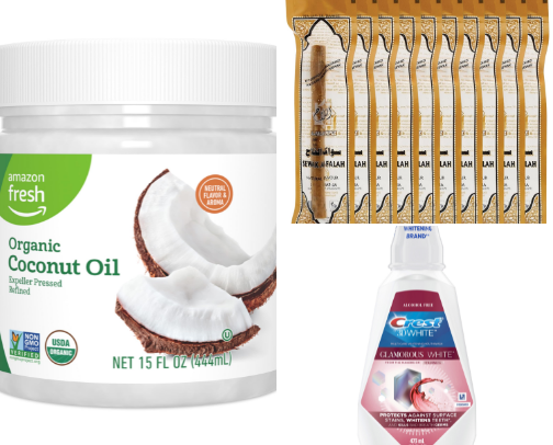 Tooth care cover photo collage
