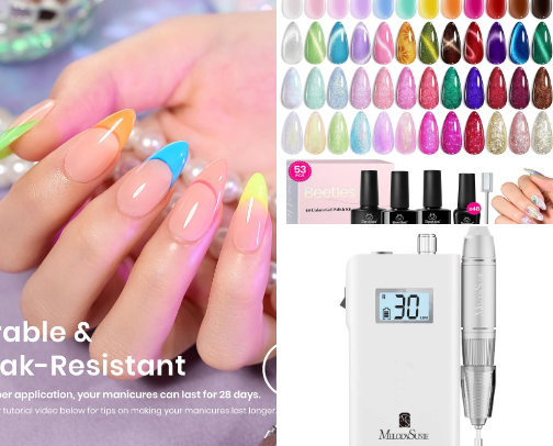 claws out: my fav guide to gelx nails cover photo collage