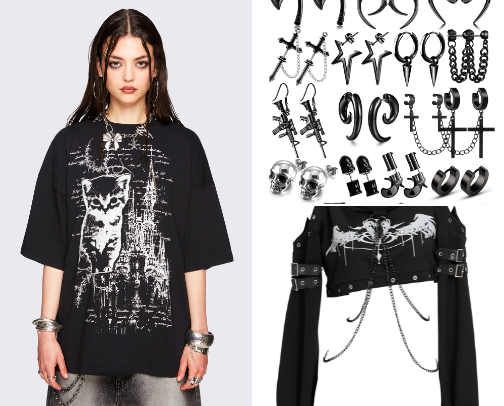 Alt/ Grunge Clothing Women ($1-$50) cover photo collage
