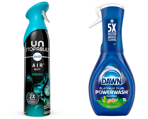 Household staples cover photo collage