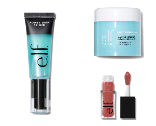The Elf staples you’ll find in my makeup bag 💄💋 cover photo collage