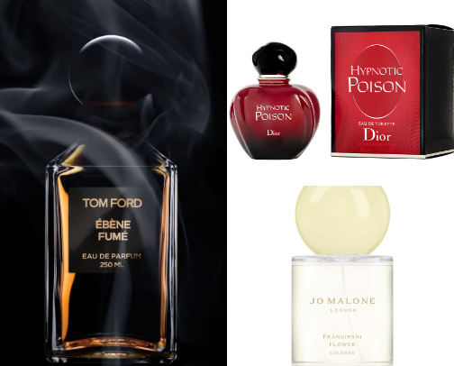 Scent Stories: Fragrances to Love cover photo collage