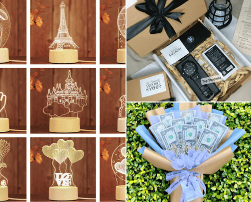 I recommend a gift to a loved one or friend cover photo collage