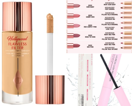 Makeup cover photo collage